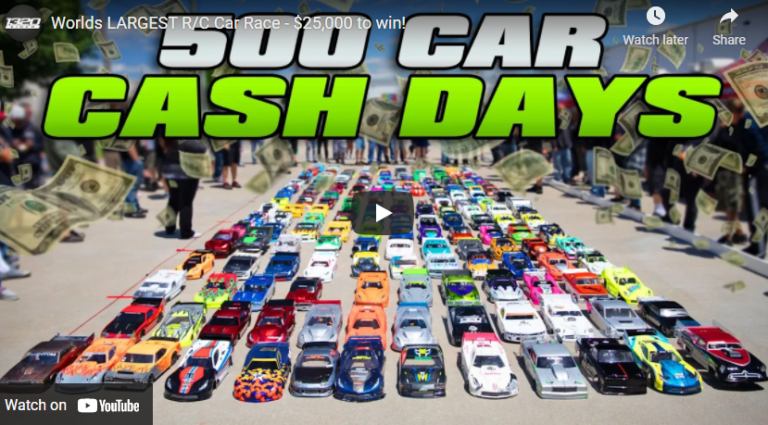 Worlds LARGEST R/C Car Race – $25,000 to win!