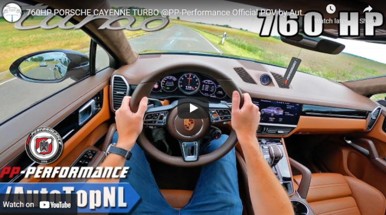 760HP PORSCHE CAYENNE TURBO @PP-Performance Official POV by AutoTopNL