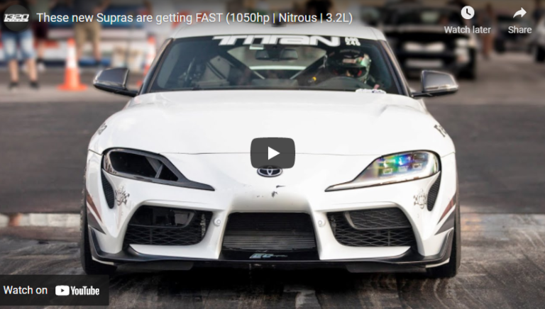 These new Supras are getting FAST (1050hp | Nitrous | 3.2L)