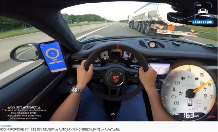 800HP PORSCHE 911 GT2 RS | REVIEW on AUTOBAHN [NO SPEED LIMIT] by AutoTopNL