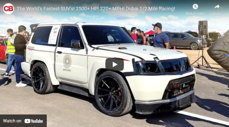 The World’s Fastest SUV’s! 2500+ HP! 220+ MPH! Dubai 1/2 Mile Racing!