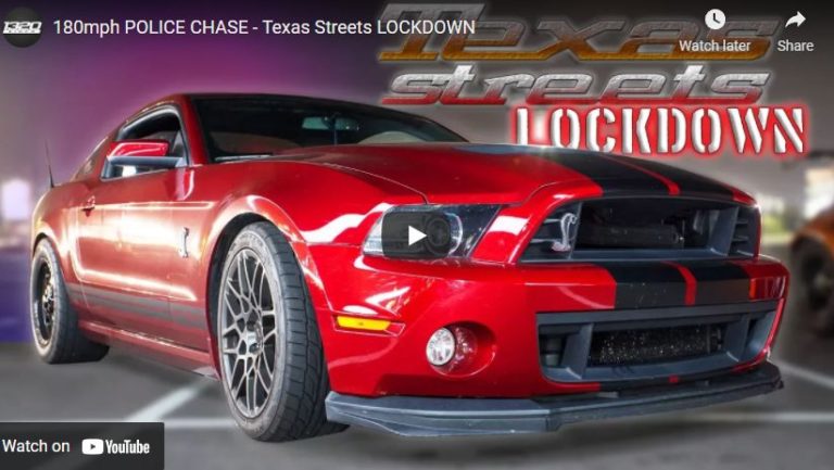 180mph POLICE CHASE – Texas Streets LOCKDOWN