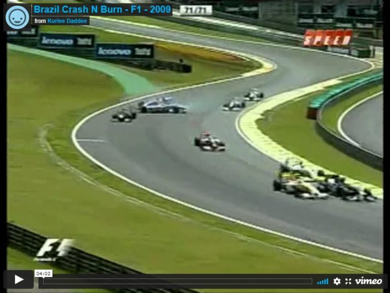 Brazil Crash-N-Burn – F1 – 2009