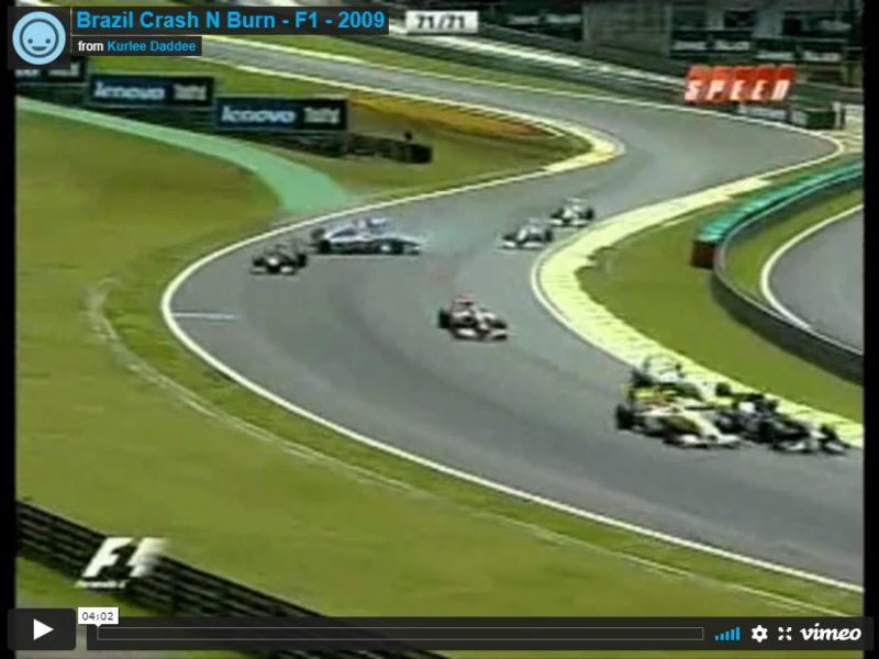 Brazil Crash-N-Burn – F1 – 2009