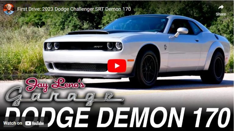 First Drive: 2023 Dodge Challenger SRT Demon 170
