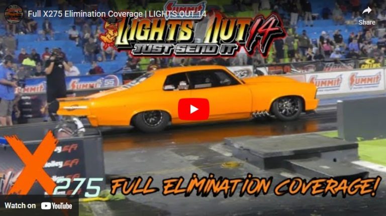 Full X275 Elimination Coverage | LIGHTS OUT 14