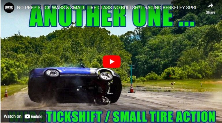NO PREP STICK WARS & SMALL TIRE CLASS NO BULLSH*T RACING BERKELEY SPRINGS WV