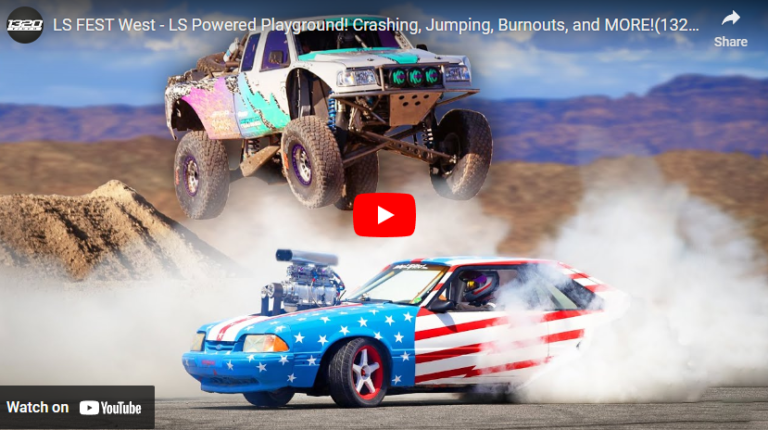 LS FEST West – LS Powered Playground! Crashing, Jumping, Burnouts, and MORE!(1320Experiences | Ep.4)