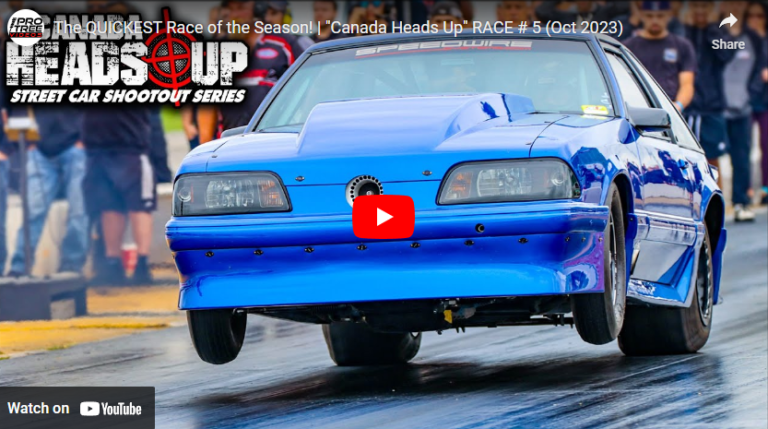 The QUICKEST Race of the Season! | “Canada Heads Up” RACE # 5 (Oct 2023)