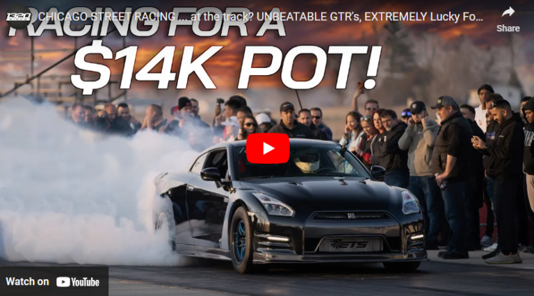 CHICAGO STREET RACING … at the track? UNBEATABLE GTR’s, EXTREMELY Lucky Foxbody & MORE!