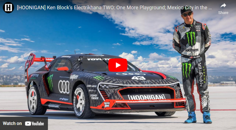 [HOONIGAN] Ken Block’s Electrikhana TWO: One More Playground; Mexico City in the Audi S1 Hoonitron