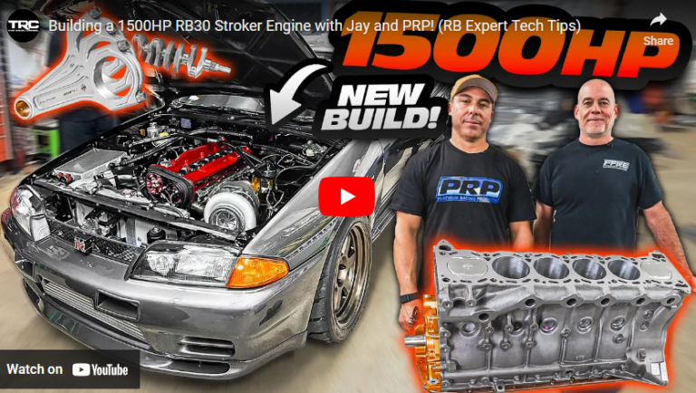 Building a 1500HP RB30 Stroker Engine with Jay and PRP! (RB Expert Tech Tips)