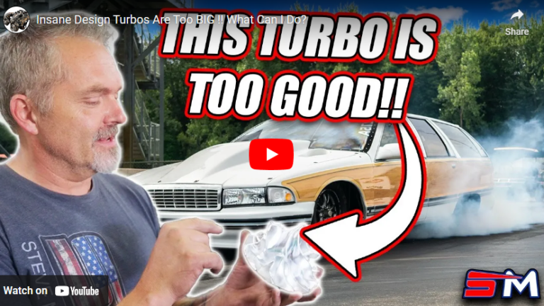 Insane Design Turbos Are Too BIG !! What Can I Do?