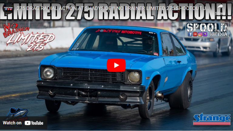 275 DRAG RADIAL ACTION AT SHADYSIDE!!! NO BRAINER LIMITED 275 SHOOTOUT JULY 2024!!!!