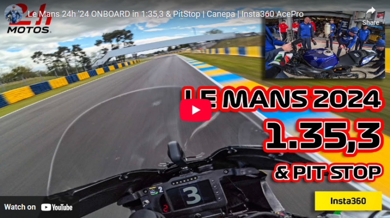 Le Mans 24h ’24 ONBOARD in 1:35,3 & PitStop | Canepa | Insta360 AcePro