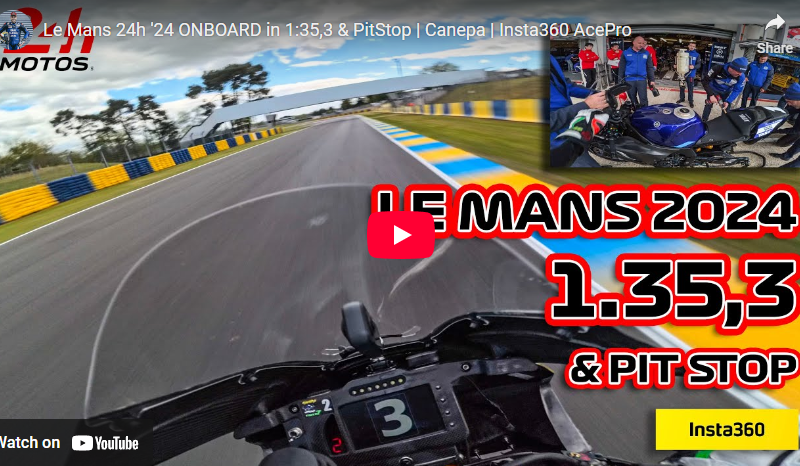 Le Mans 24h ’24 ONBOARD in 1:35,3 & PitStop | Canepa | Insta360 AcePro