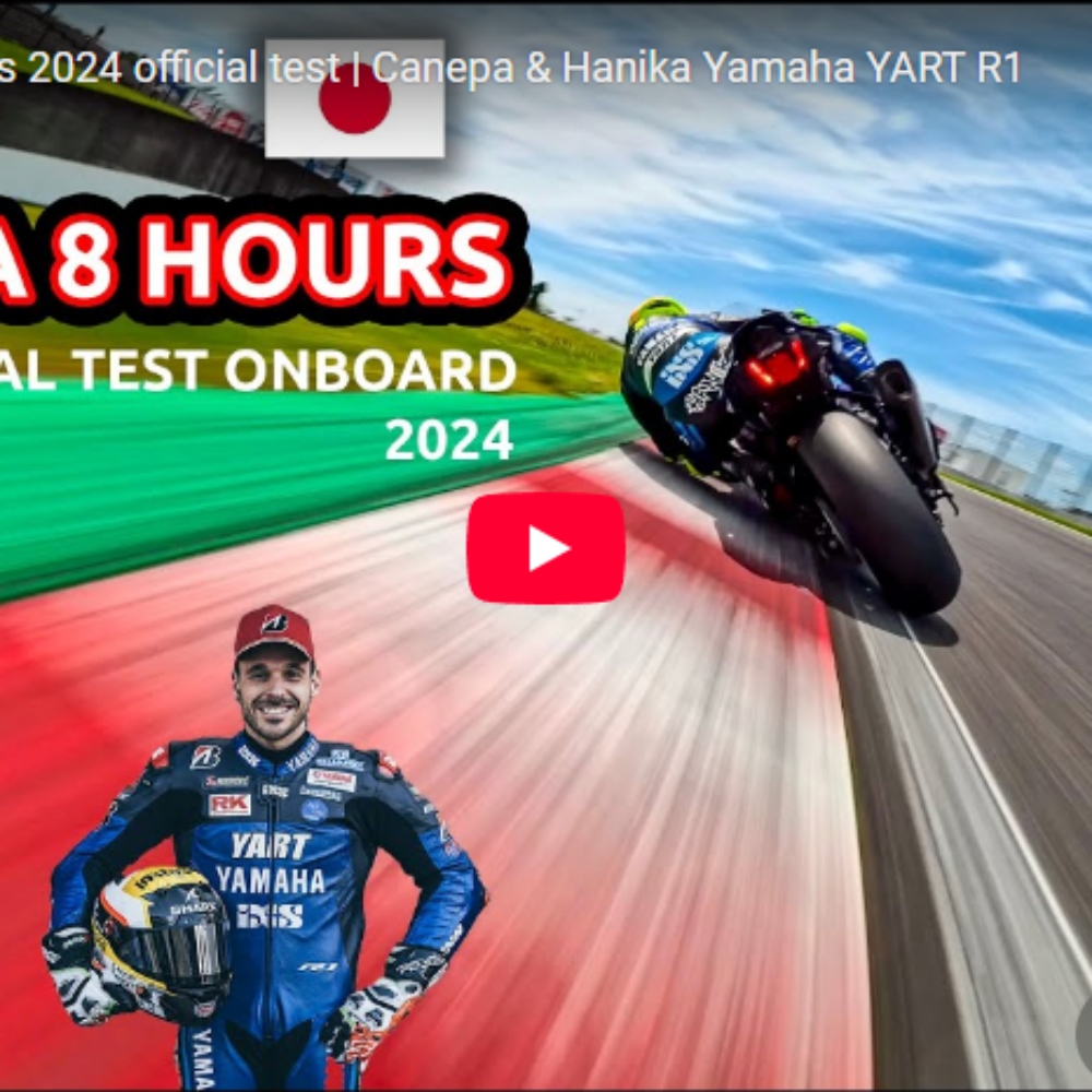 SUZUKA 8 hours 2024 official test | Canepa & Hanika Yamaha YART R1