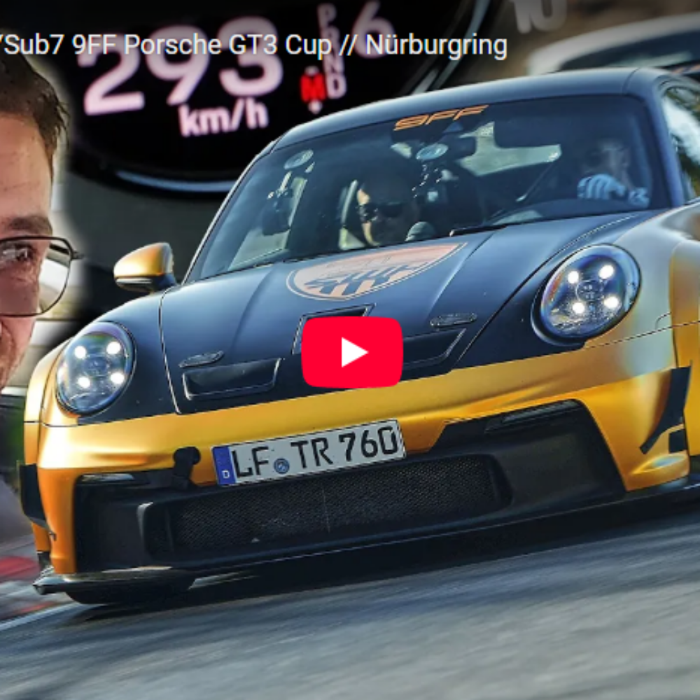 INSANE 700hp/Sub7 9FF Porsche GT3 Cup // Nürburgring