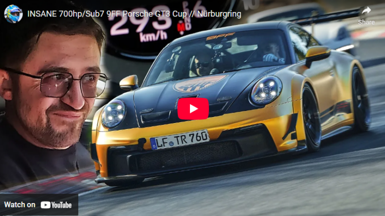 INSANE 700hp/Sub7 9FF Porsche GT3 Cup // Nürburgring