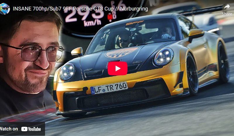 INSANE 700hp/Sub7 9FF Porsche GT3 Cup // Nürburgring