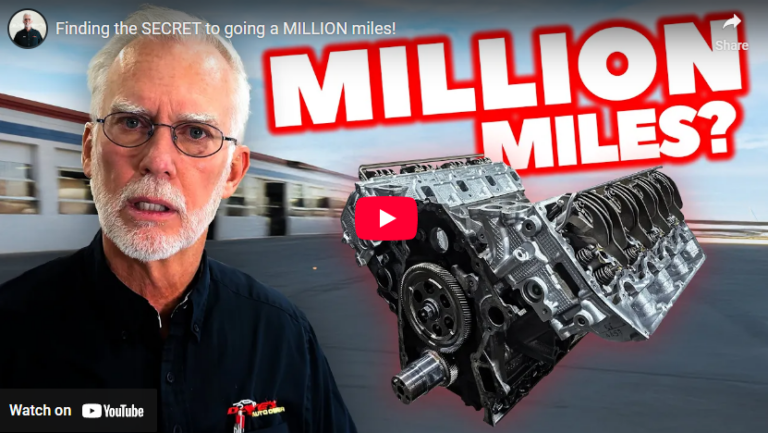 Finding the SECRET to going a MILLION miles!