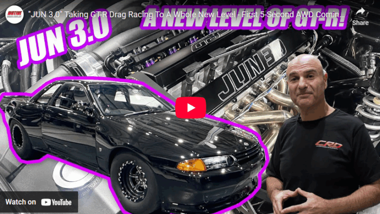 “JUN 3.0” Taking GT-R Drag Racing To A Whole New Level – First 5-Second AWD Coming Up ?