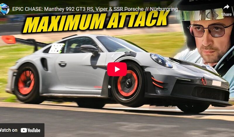 EPIC CHASE: Manthey 992 GT3 RS, Viper & SSR Porsche // Nürburgring