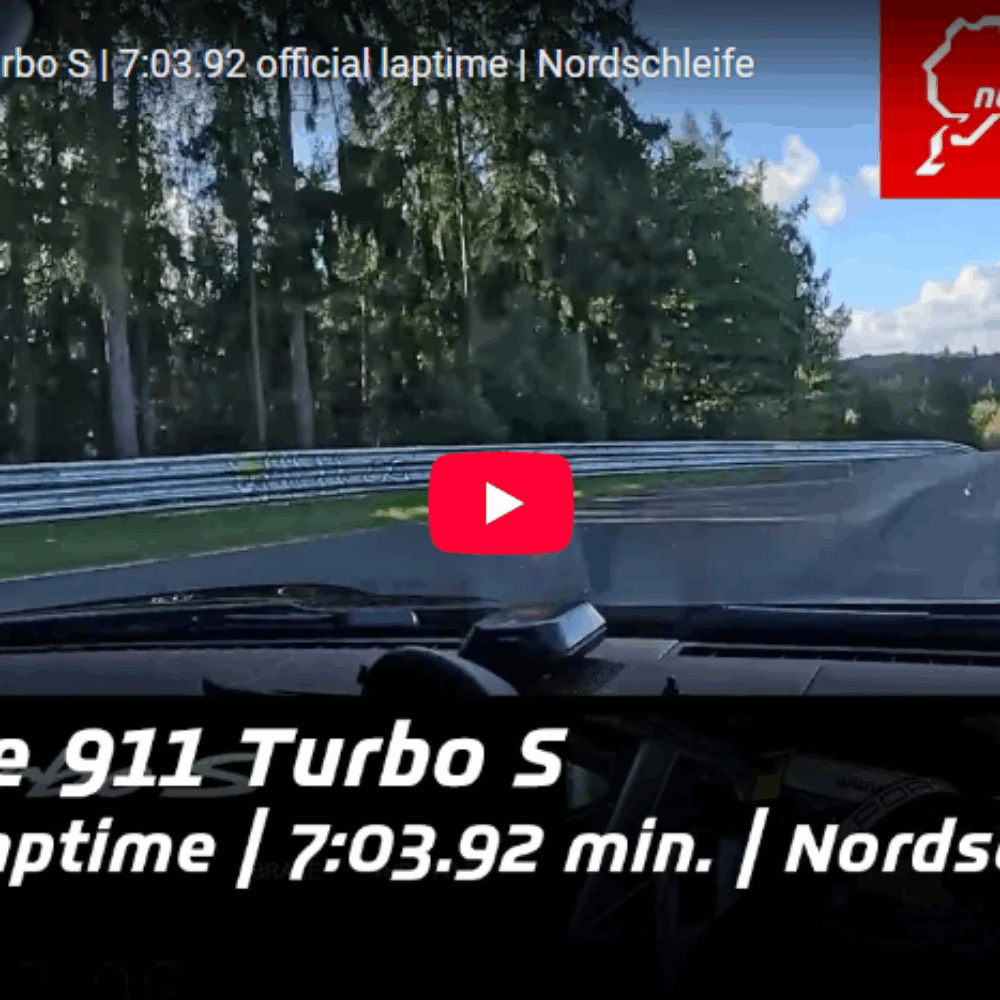 Porsche 911 Turbo S | 7:03.92 official laptime | Nordschleife