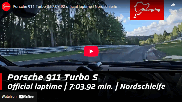 Porsche 911 Turbo S | 7:03.92 official laptime | Nordschleife