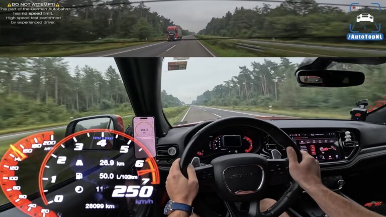 FASTEST SUV!? 912HP DODGE DURANGO HELLCAT is INSANE on AUTOBAHN