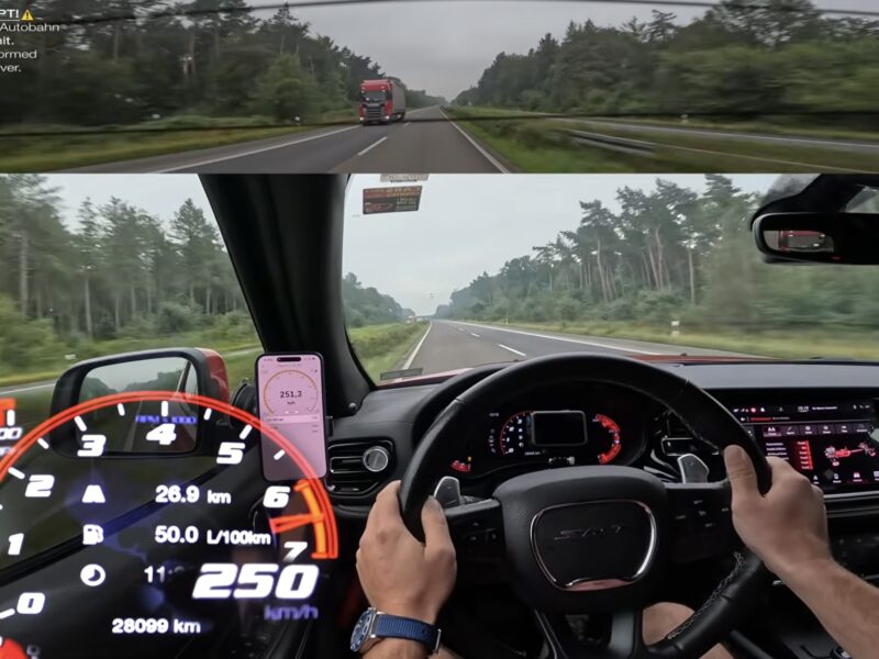 FASTEST SUV!? 912HP DODGE DURANGO HELLCAT is INSANE on AUTOBAHN