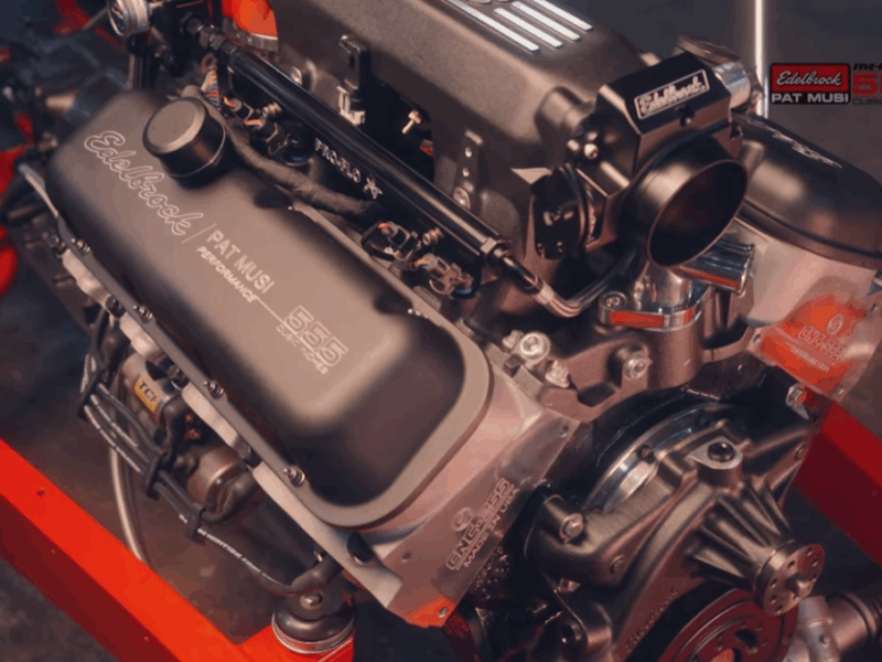 Introducing The Edelbrock Pat Musi 555 Long Block Crate Engine