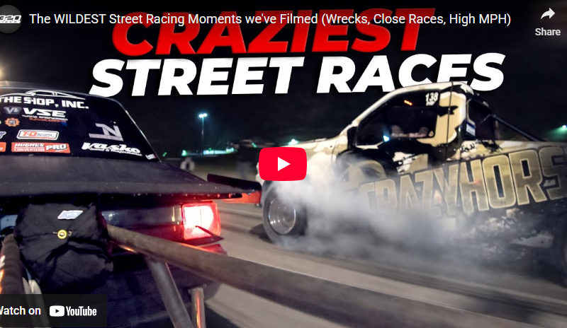 The WILDEST Street Racing Moments we’ve Filmed (Wrecks, Close Races, High MPH)