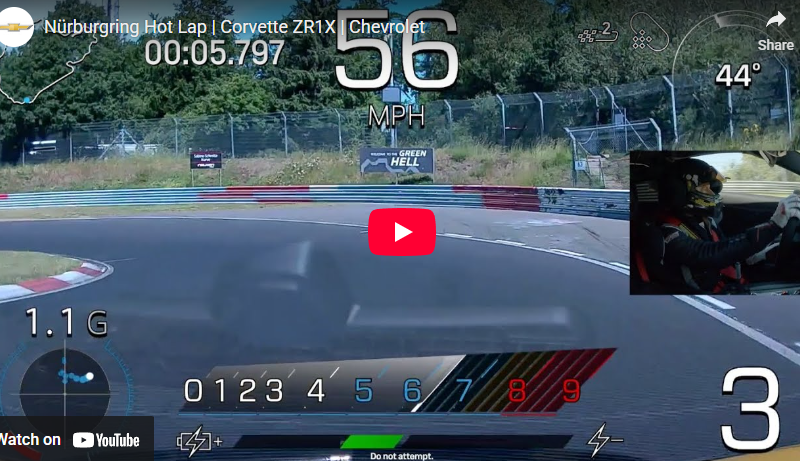 Nürburgring Hot Lap | Corvette ZR1X | Chevrolet