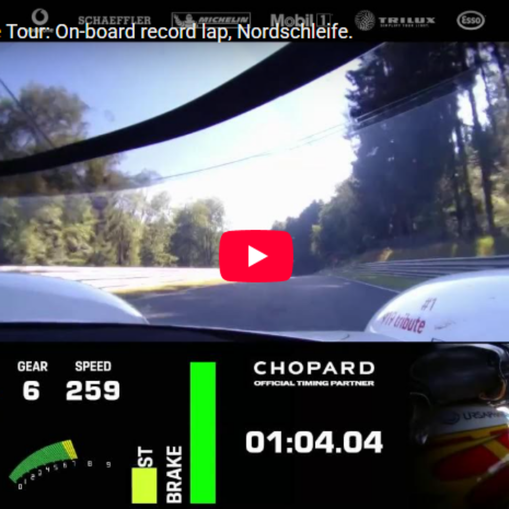 The 919 Tribute Tour: On-board record lap, Nordschleife