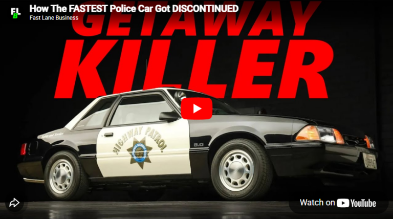How The FASTEST Police Car Got DISCONTINUED – Mustang 5.0