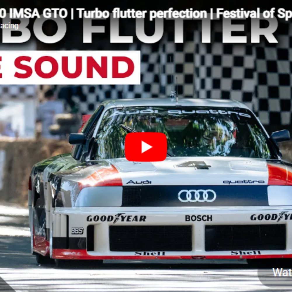 1989 Audi 90 IMSA GTO | Turbo flutter perfection | Festival of Speed 2025