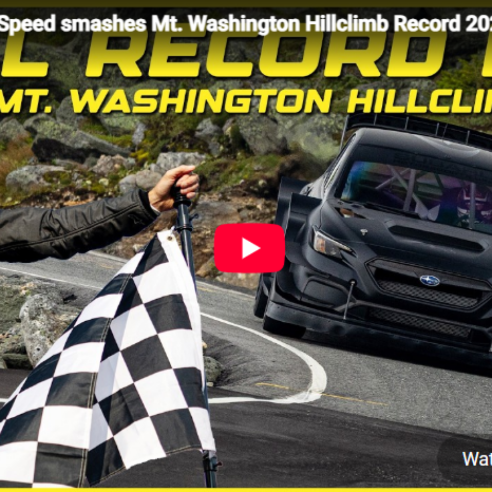 POV: Scott Speed smashes Mt. Washington Hillclimb Record 2026